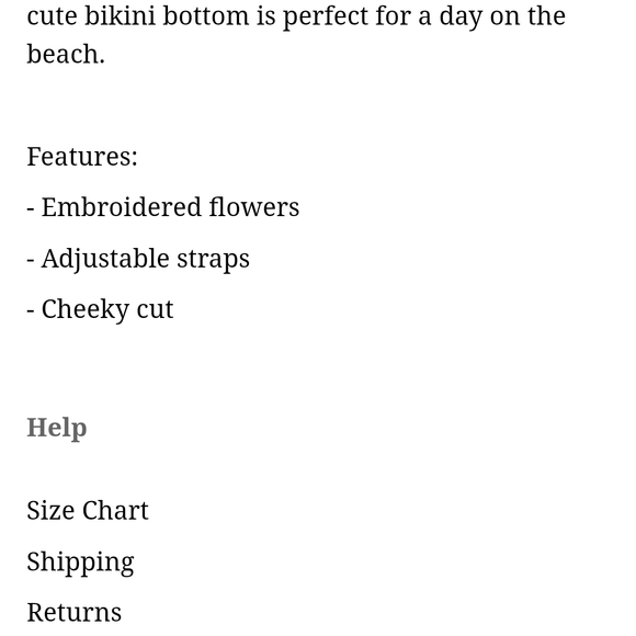 White Crochet Bikini Set with Scalloped Edging - Picture 5 of 9